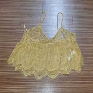 Zara eyelashlace top.